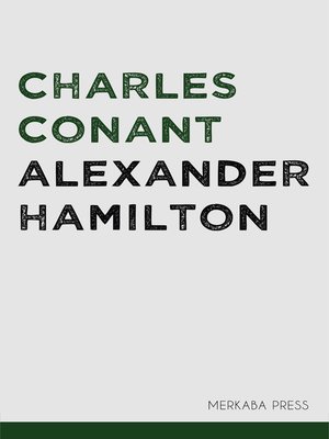 cover image of Alexander Hamilton